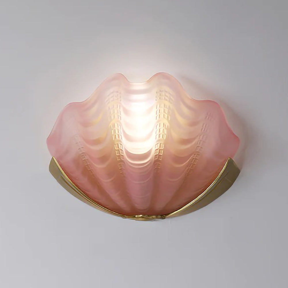 Art Deco Scallop Wall Sconce