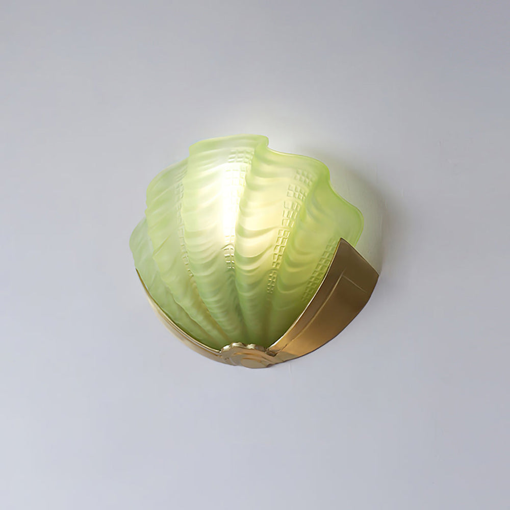 Art Deco Scallop Wall Sconce