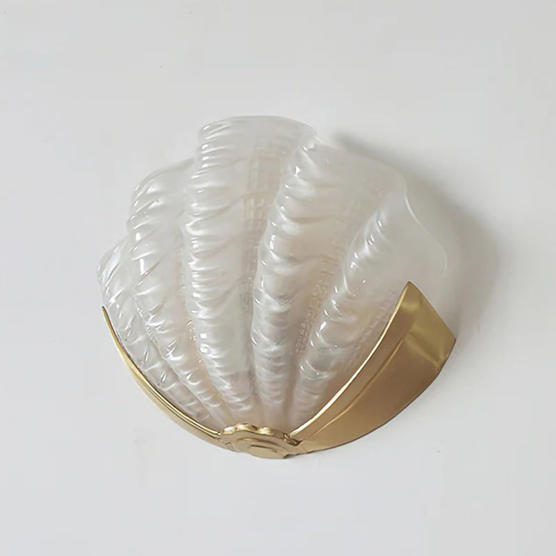 Art Deco Scallop Wall Sconce