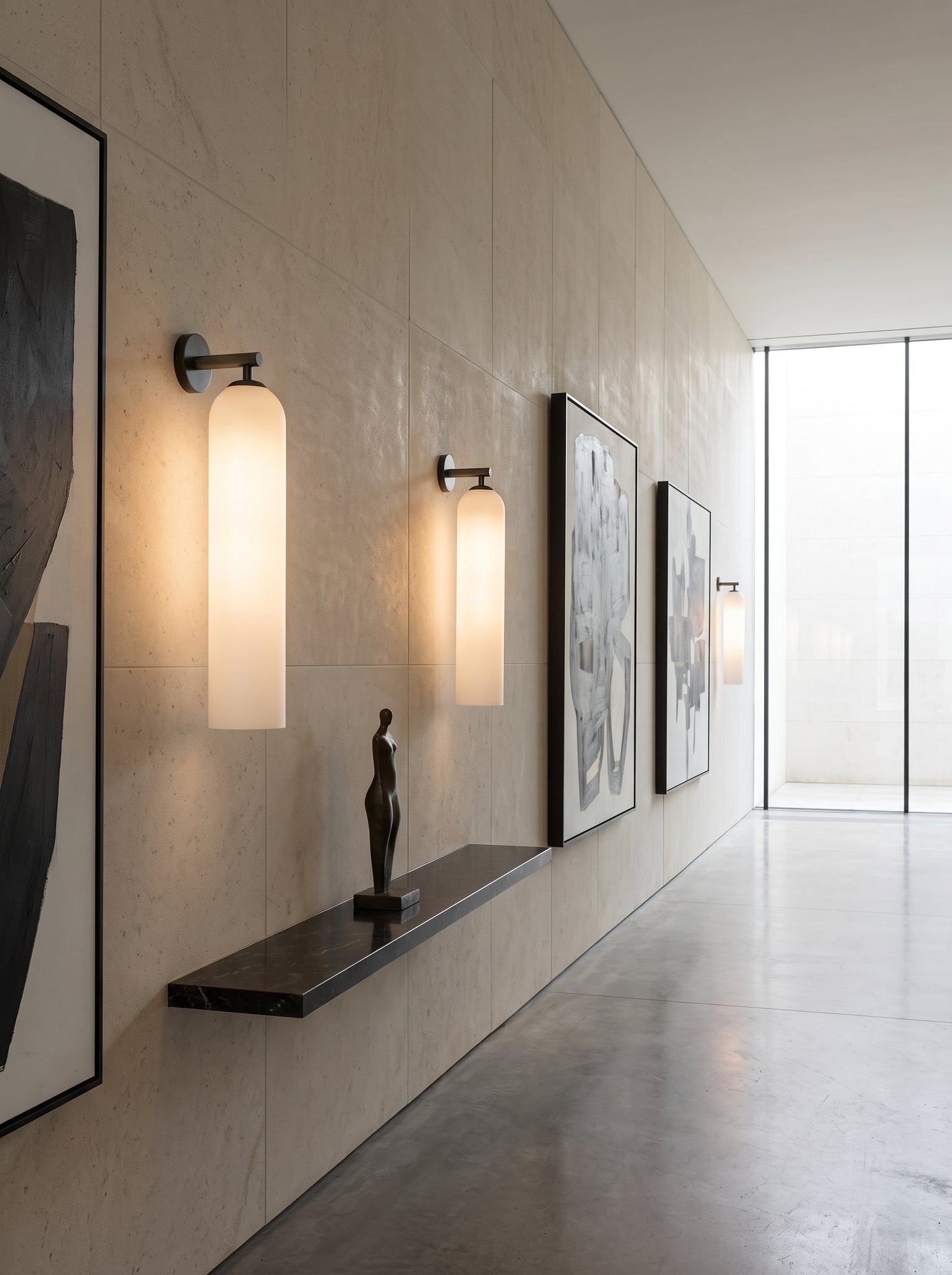 Art Tube Glass Sconce