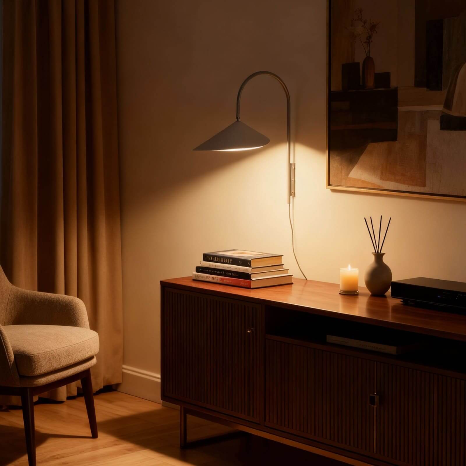 Arum Plug-In Wall Sconce