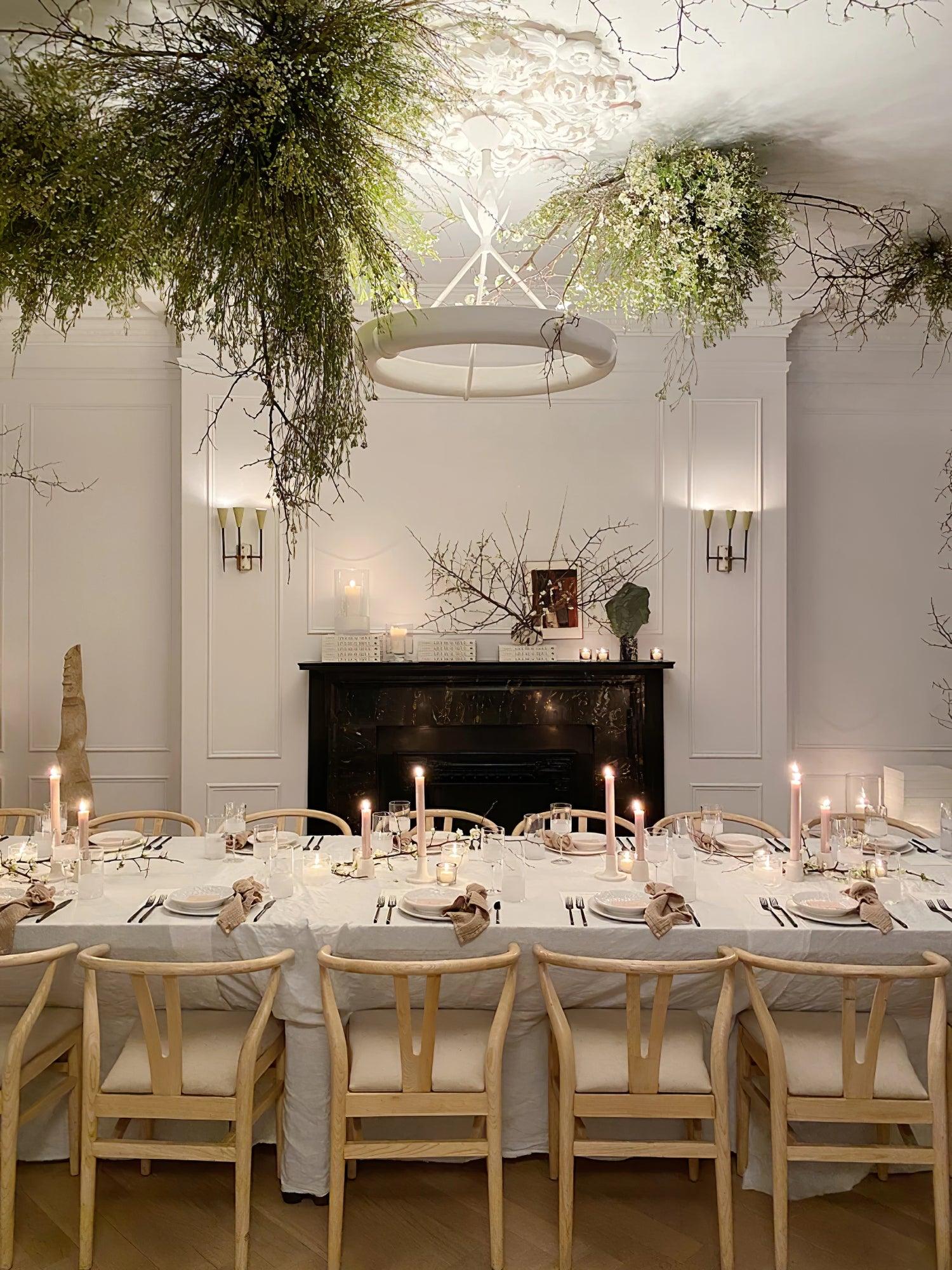Athena Plaster Ring Chandelier