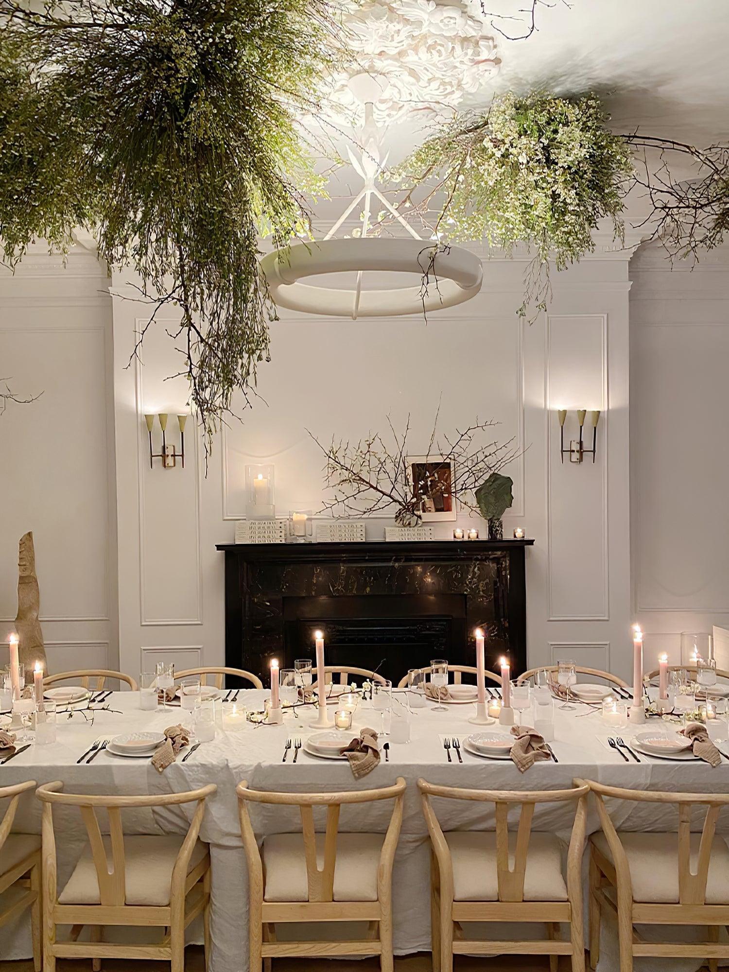 Athena Plaster Ring Chandelier