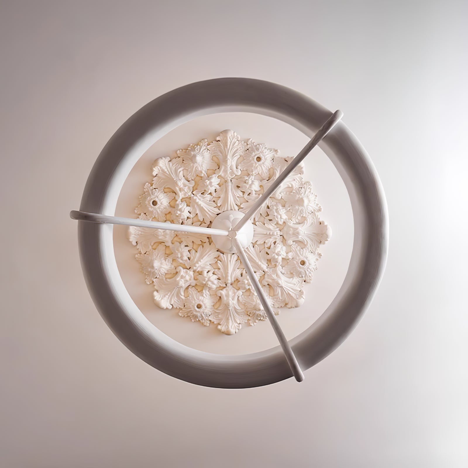 Athena Plaster Ring Chandelier
