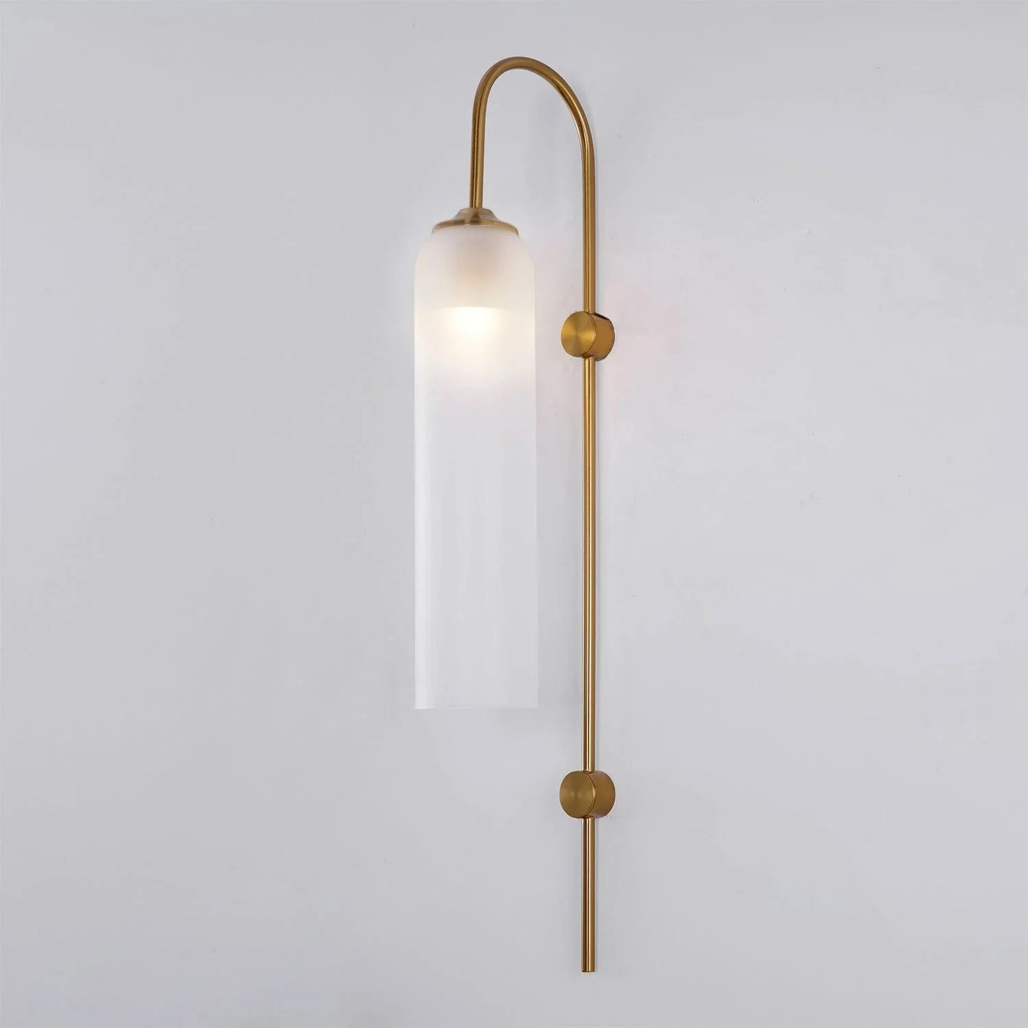 Caelora Arc Glass Wall Sconce
