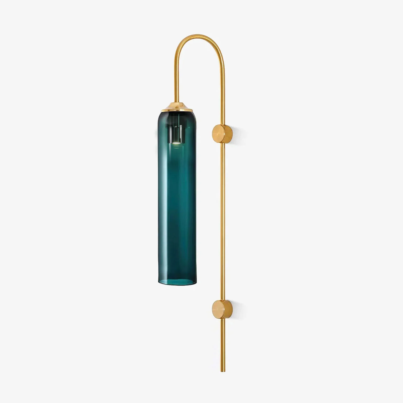 Caelora Arc Glass Wall Sconce
