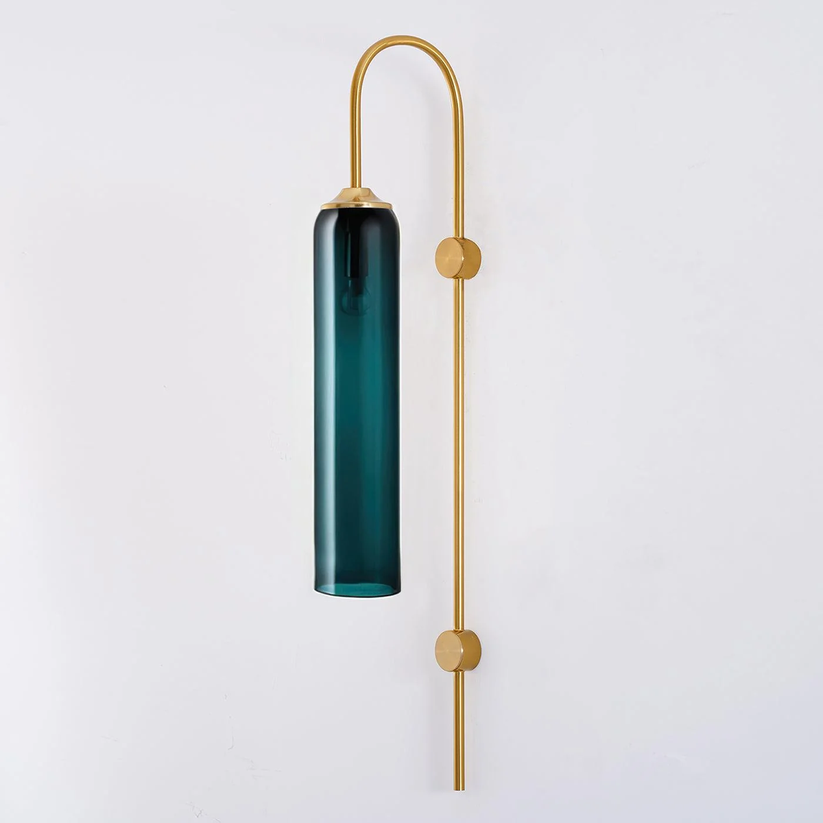 Caelora Arc Glass Wall Sconce