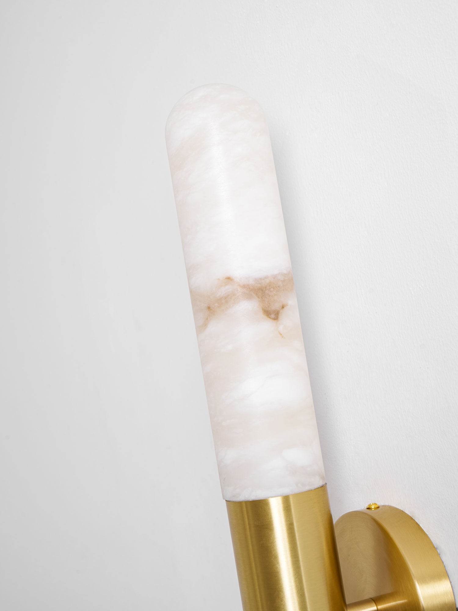 Aurevon Alabaster Linear Wall Sconce