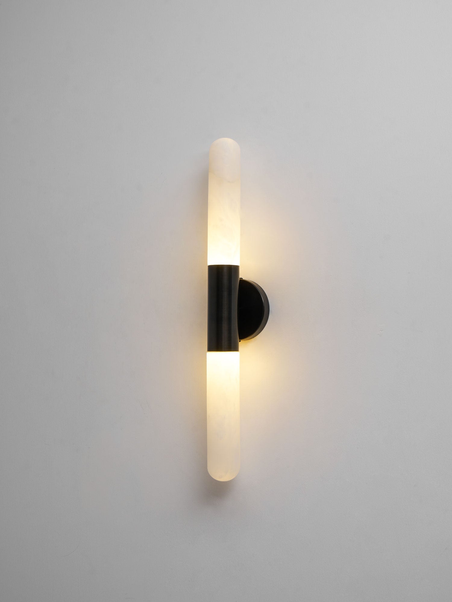 Aurevon Alabaster Linear Wall Sconce