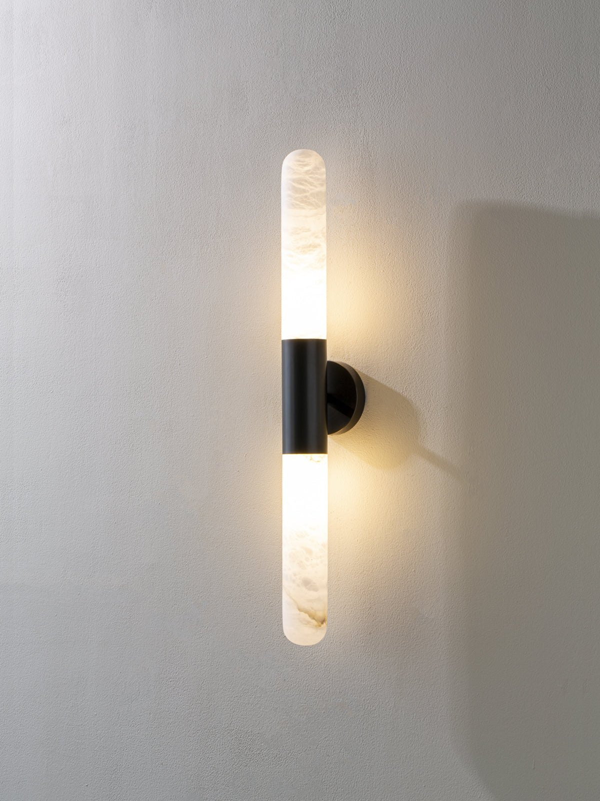 Aurevon Alabaster Linear Wall Sconce
