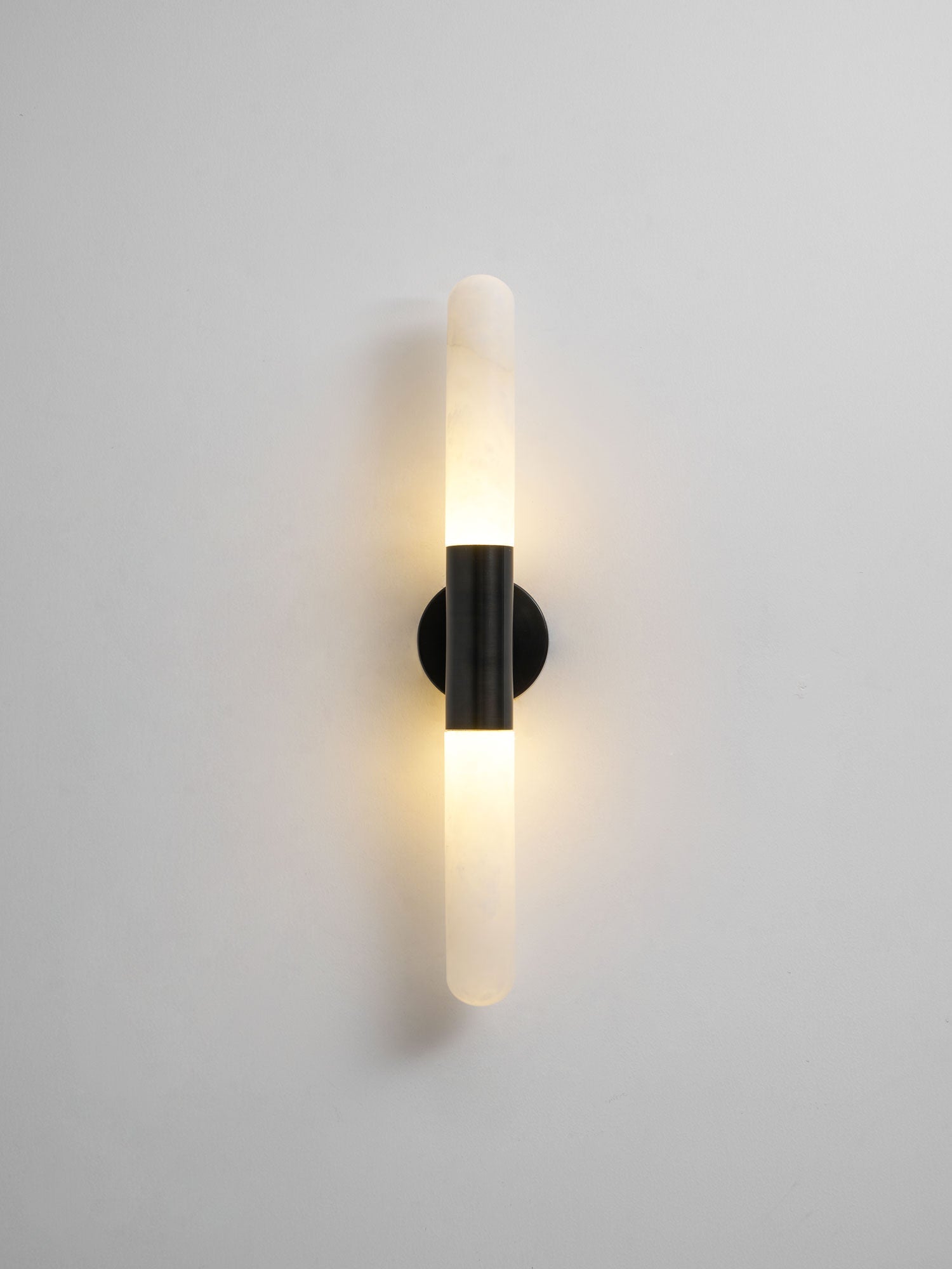Aurevon Alabaster Linear Wall Sconce