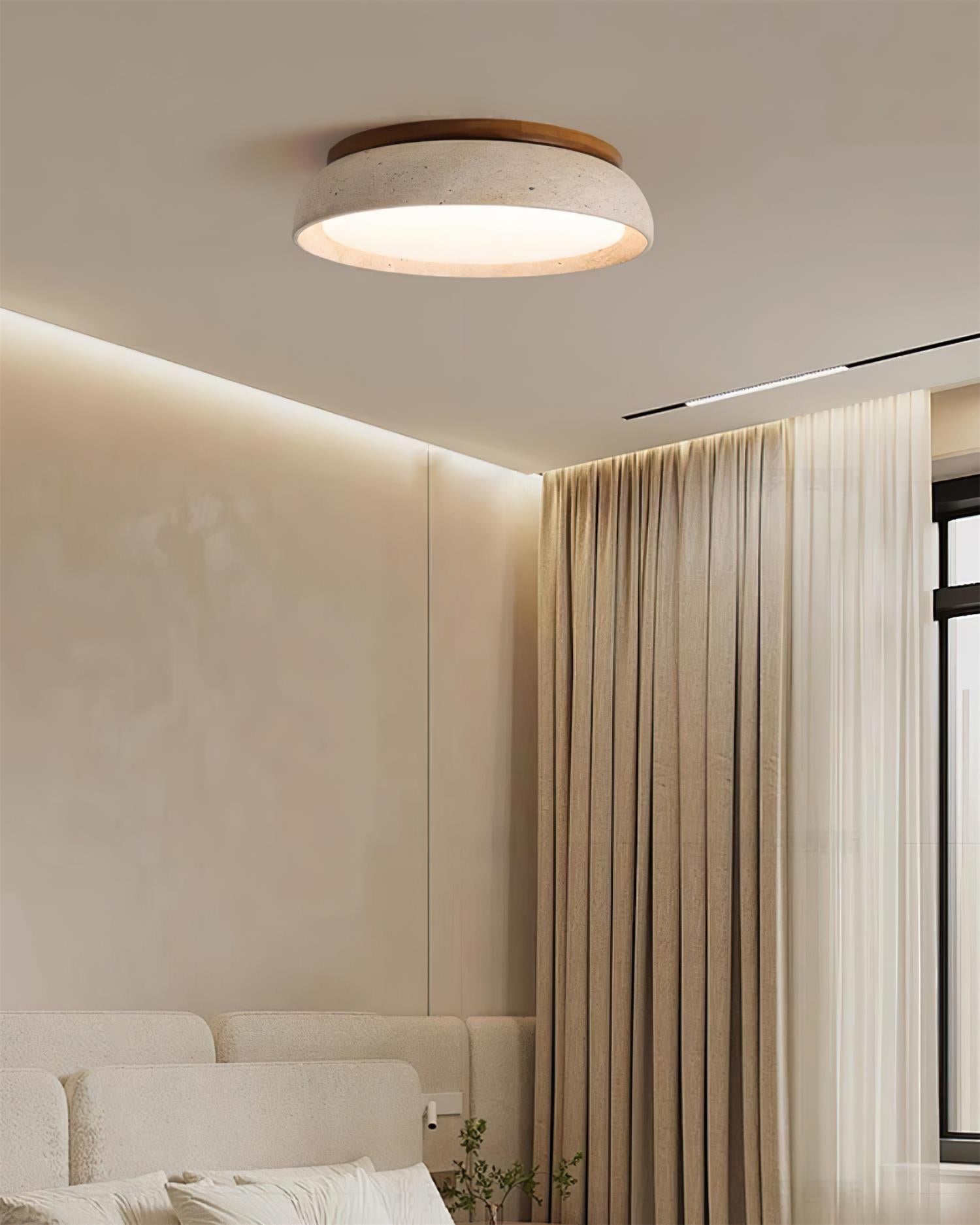 Aurevon Travertine Ceiling Light