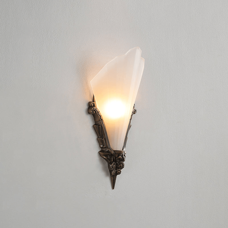 Aurivelle Deco Glass Wall Sconce