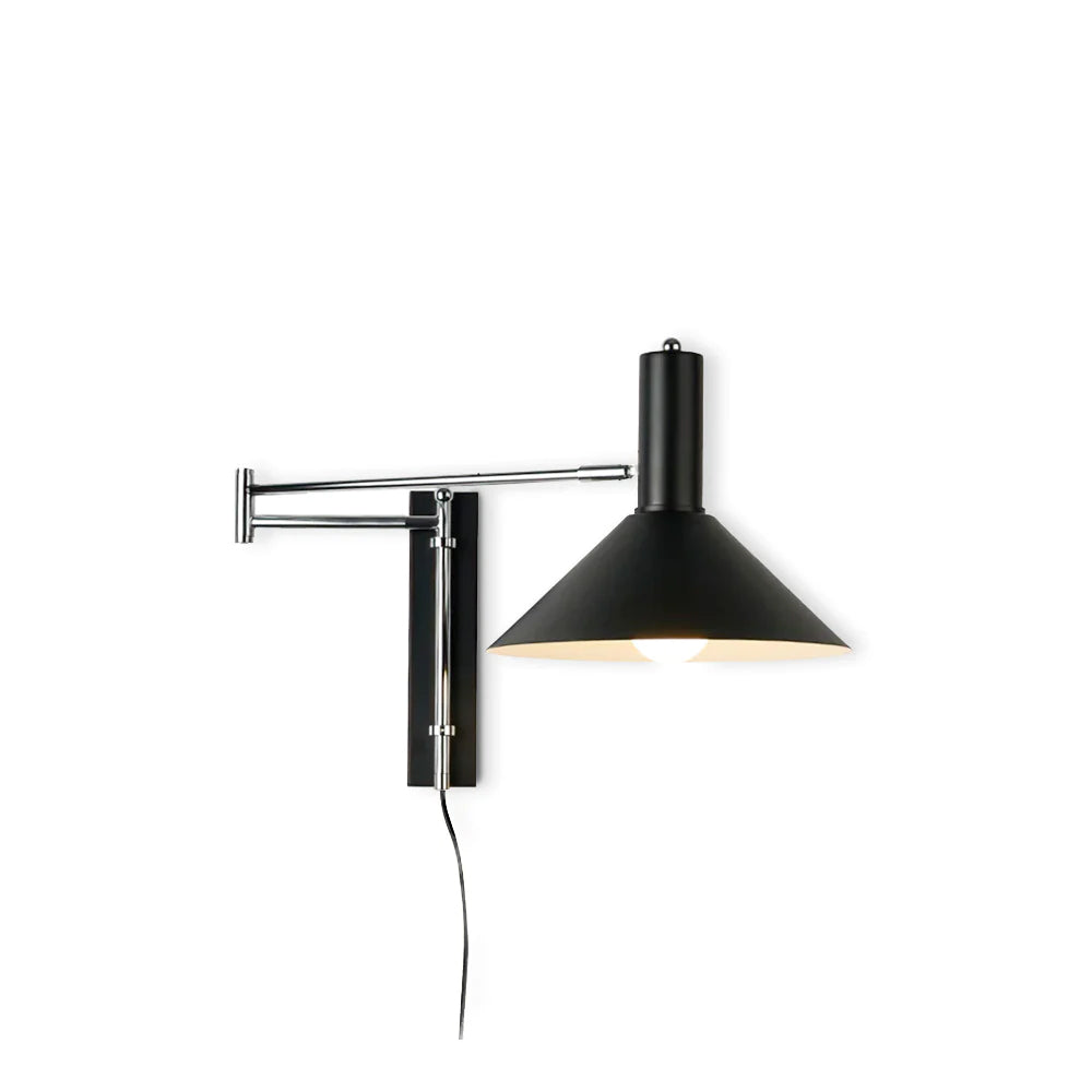 Avelin Adjustable Plug-In Wall Lamp