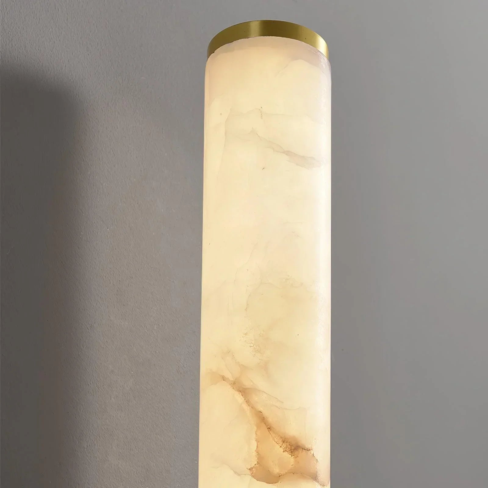 Aveline Linear Alabaster Rod Sconce