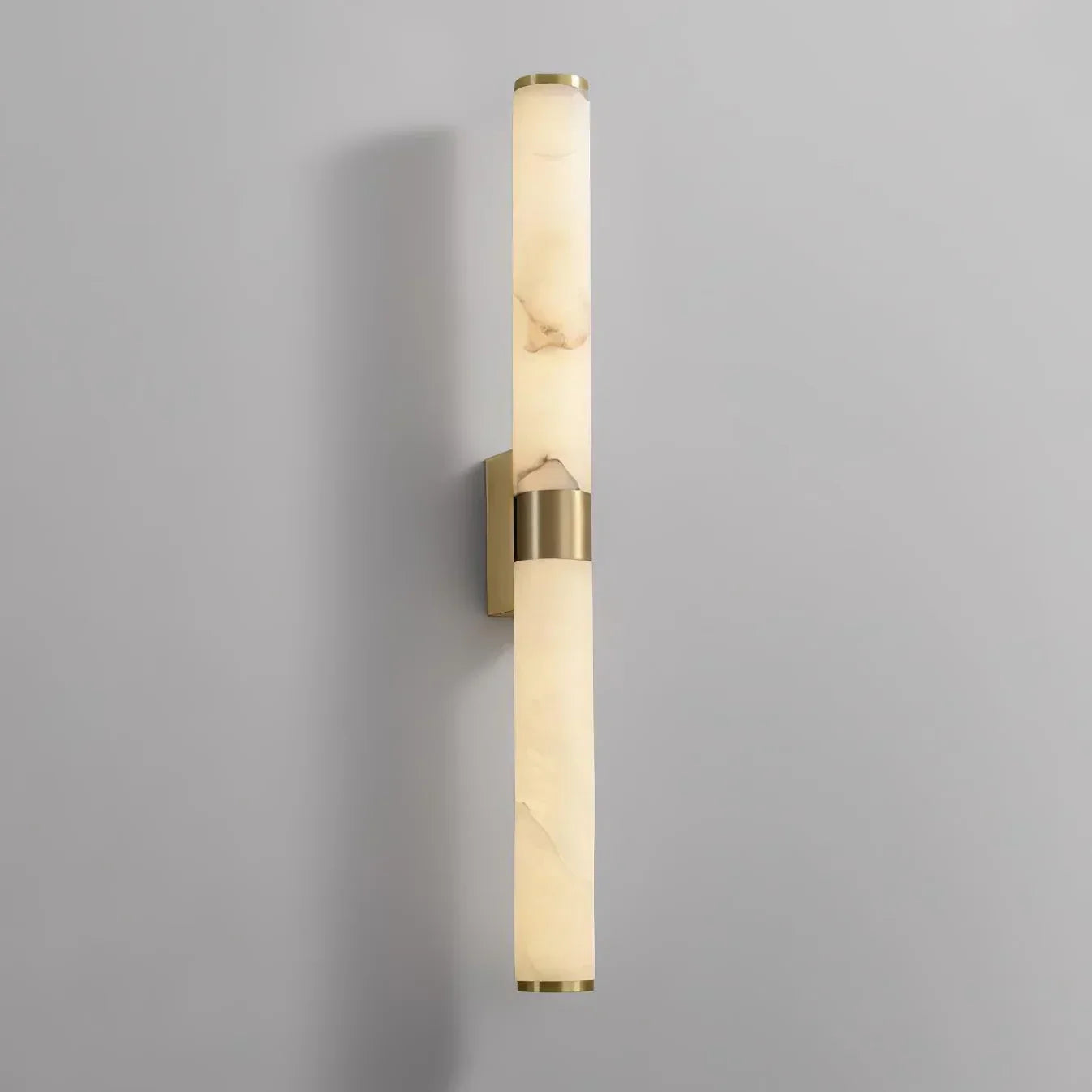 Aveline Linear Alabaster Rod Sconce