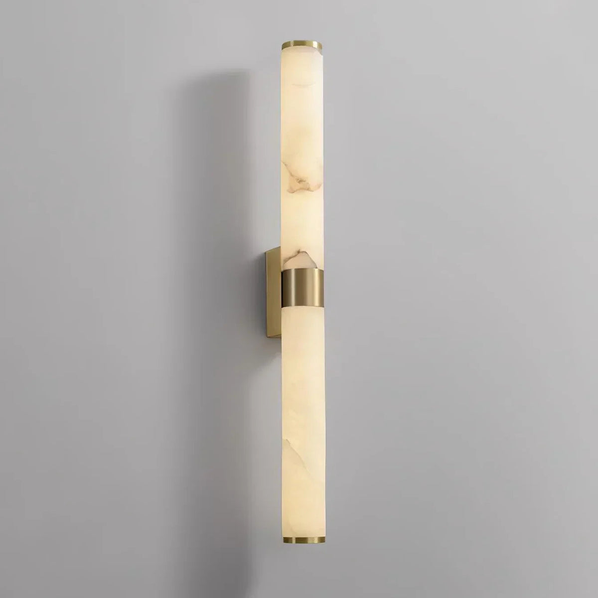 Aveline Linear Alabaster Rod Sconce