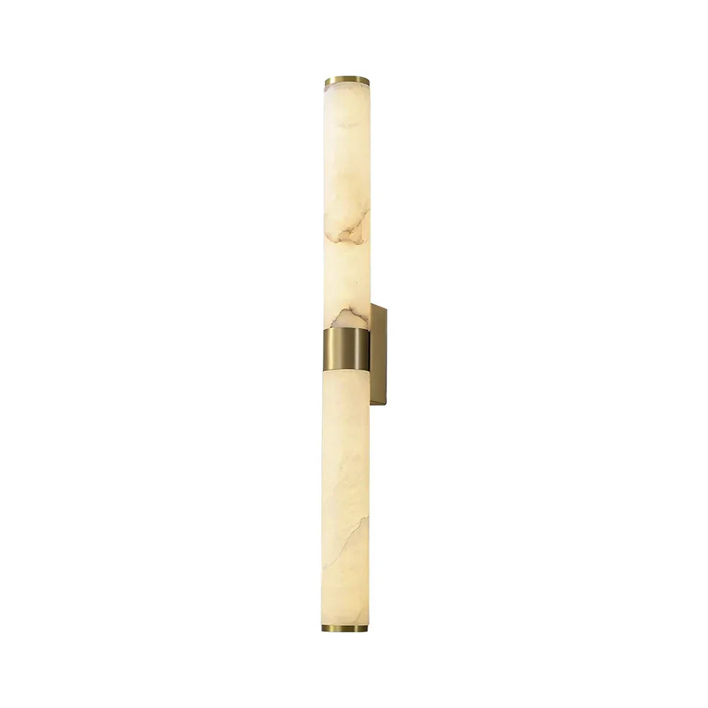 Aveline Linear Alabaster Rod Sconce