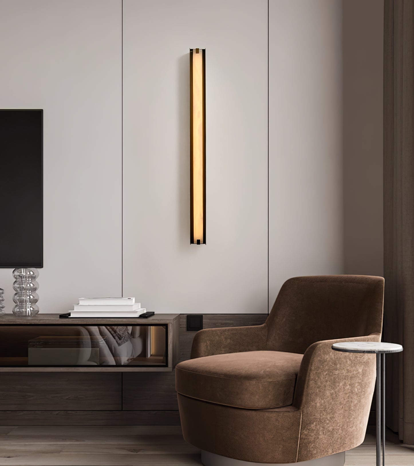 Axis Alabaster Linear Wall Sconce