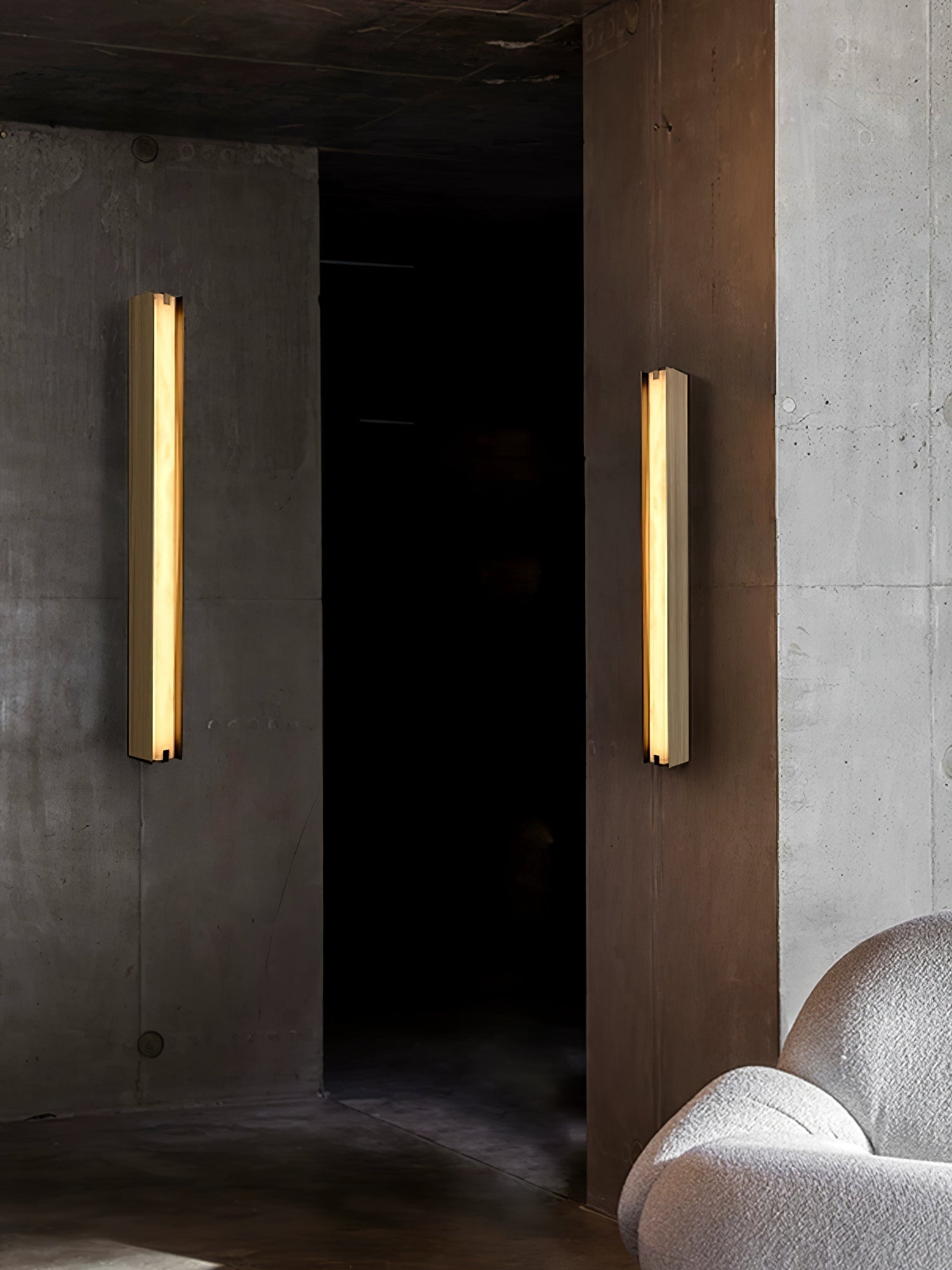 Axis Alabaster Linear Wall Sconce