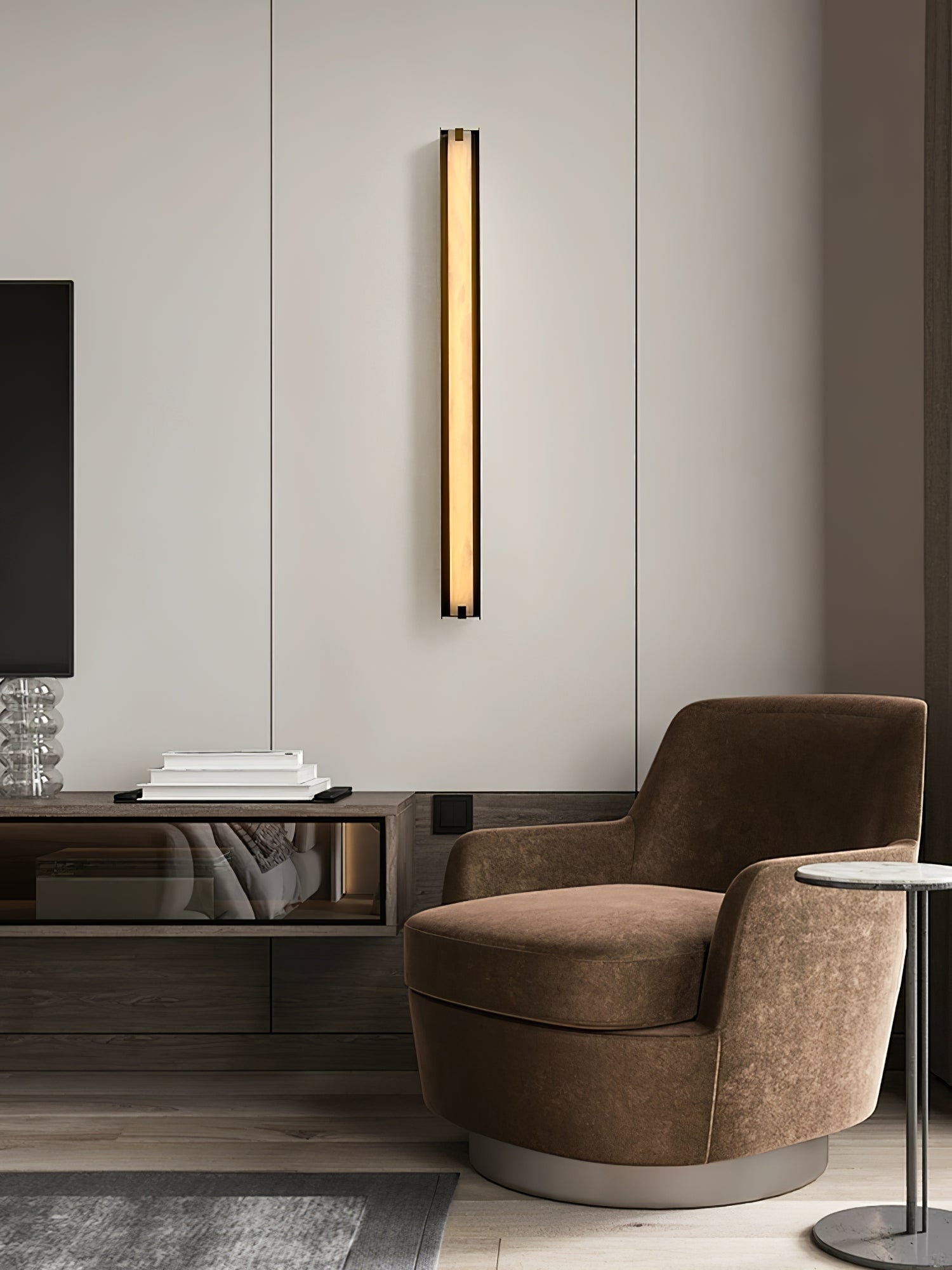 Axis Alabaster Linear Wall Sconce