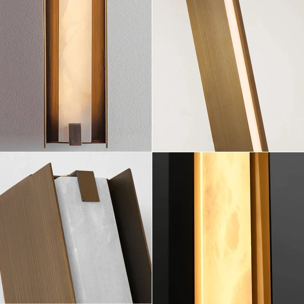 Axis Alabaster Linear Wall Sconce