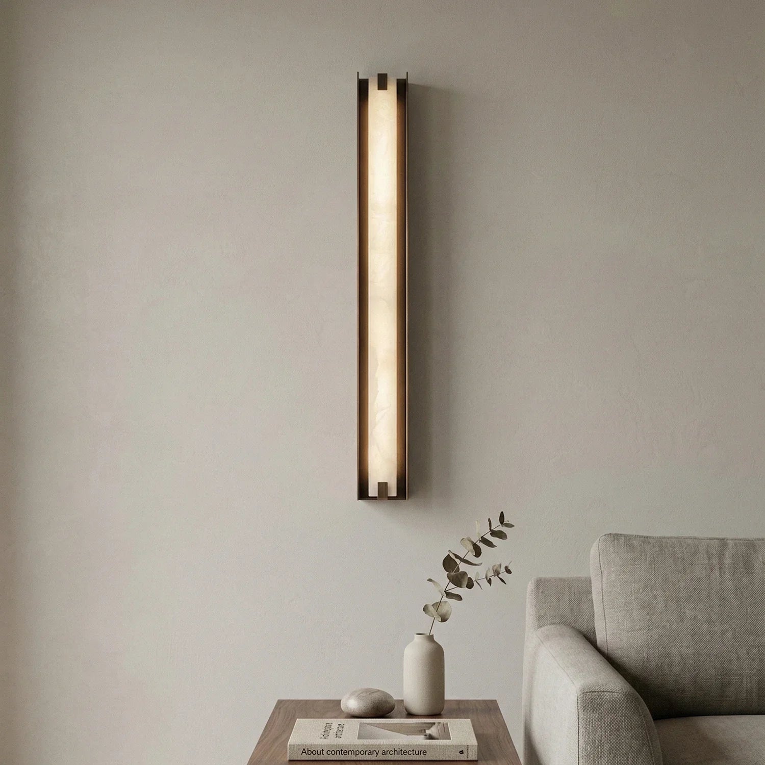 Axis Alabaster Linear Wall Sconce