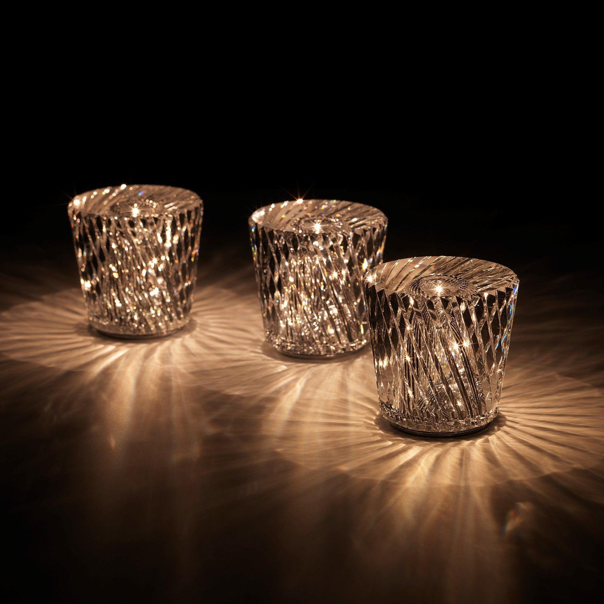 Crystal Diamond Table Lamp