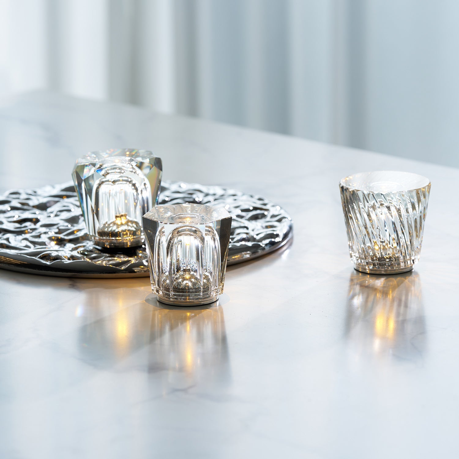 Crystal Diamond Table Lamp