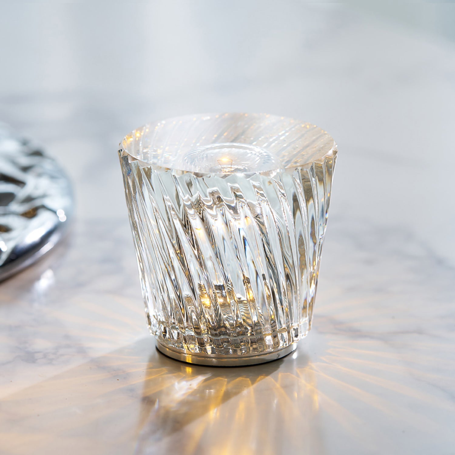 Crystal Diamond Table Lamp