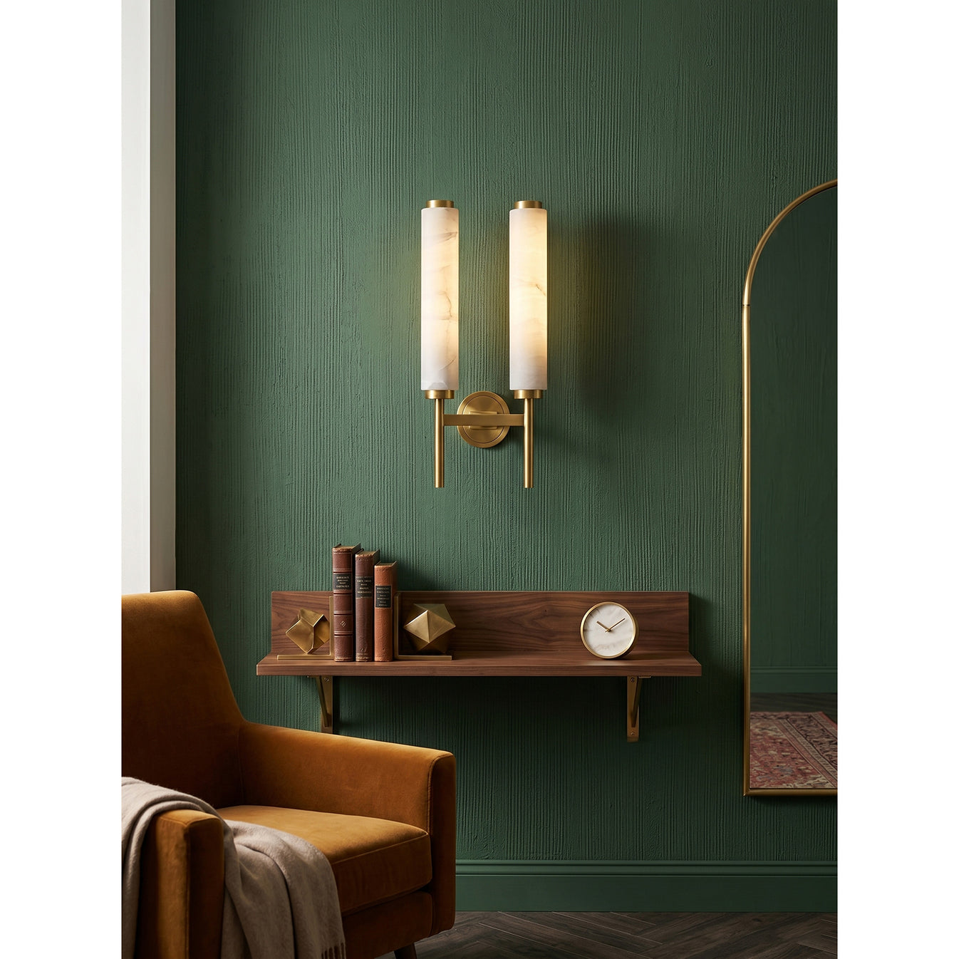 Brindisi Alabaster Wall Lamp