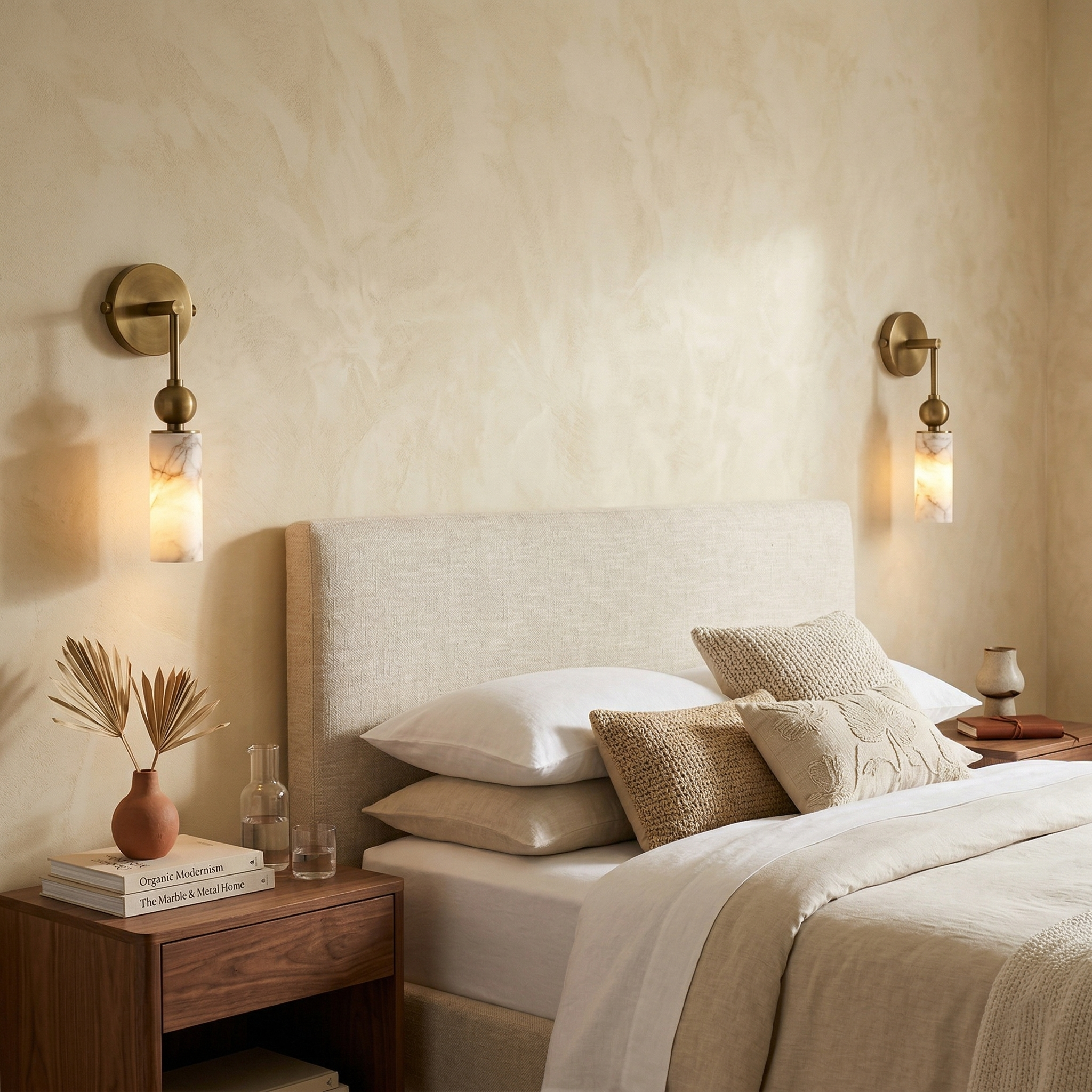 Harlin Alabaster Wall Lamp