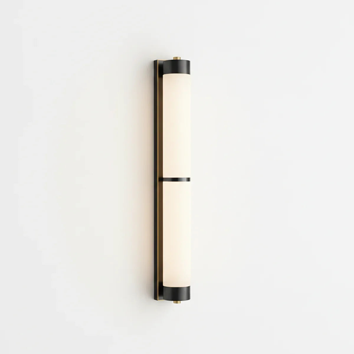 Calista Linear Alabaster Brass Sconce