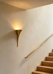 Calla Copper Trumpet Wall Sconce