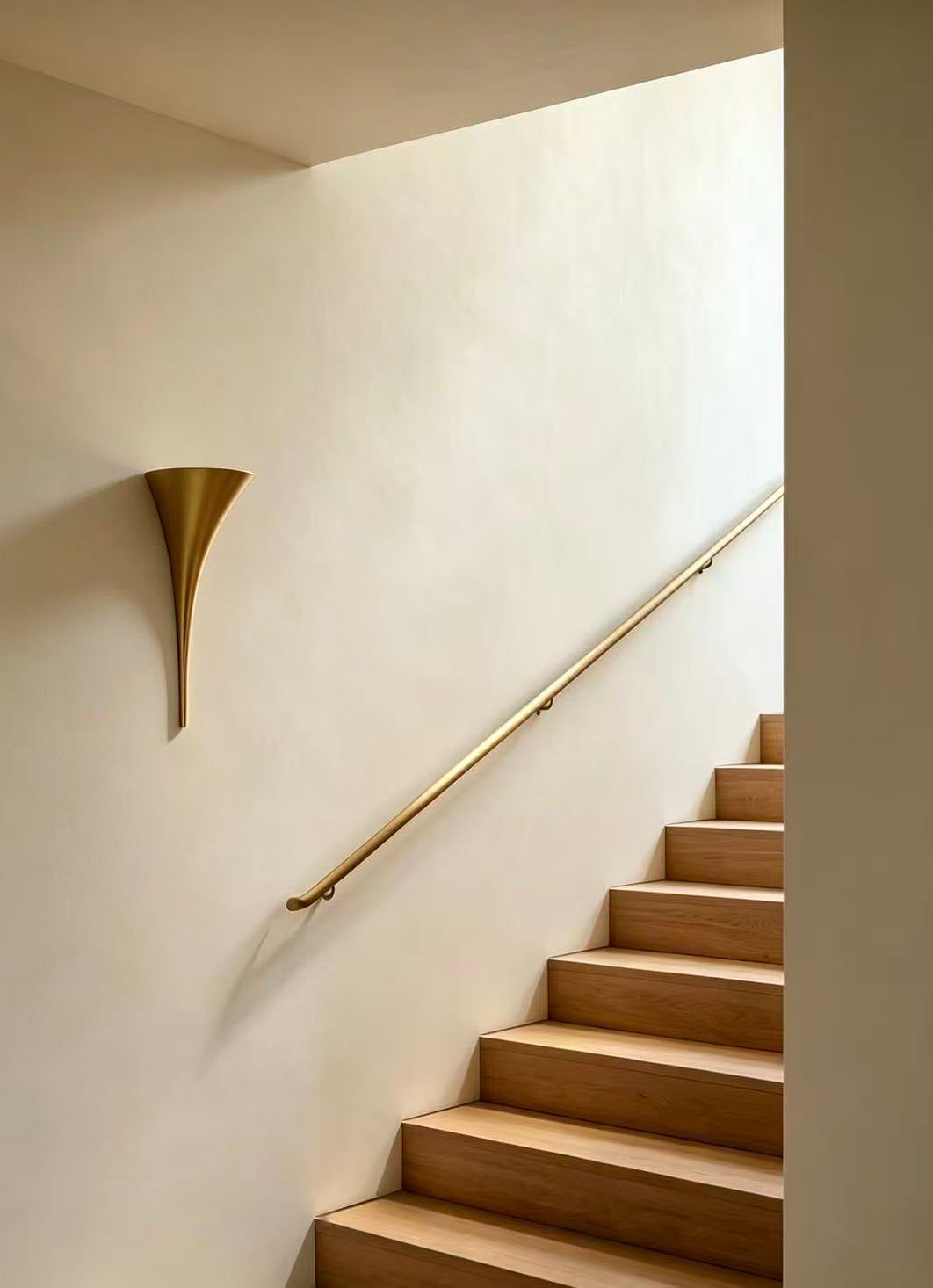 Calla Copper Trumpet Wall Sconce