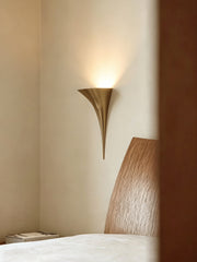 Calla Copper Trumpet Wall Sconce