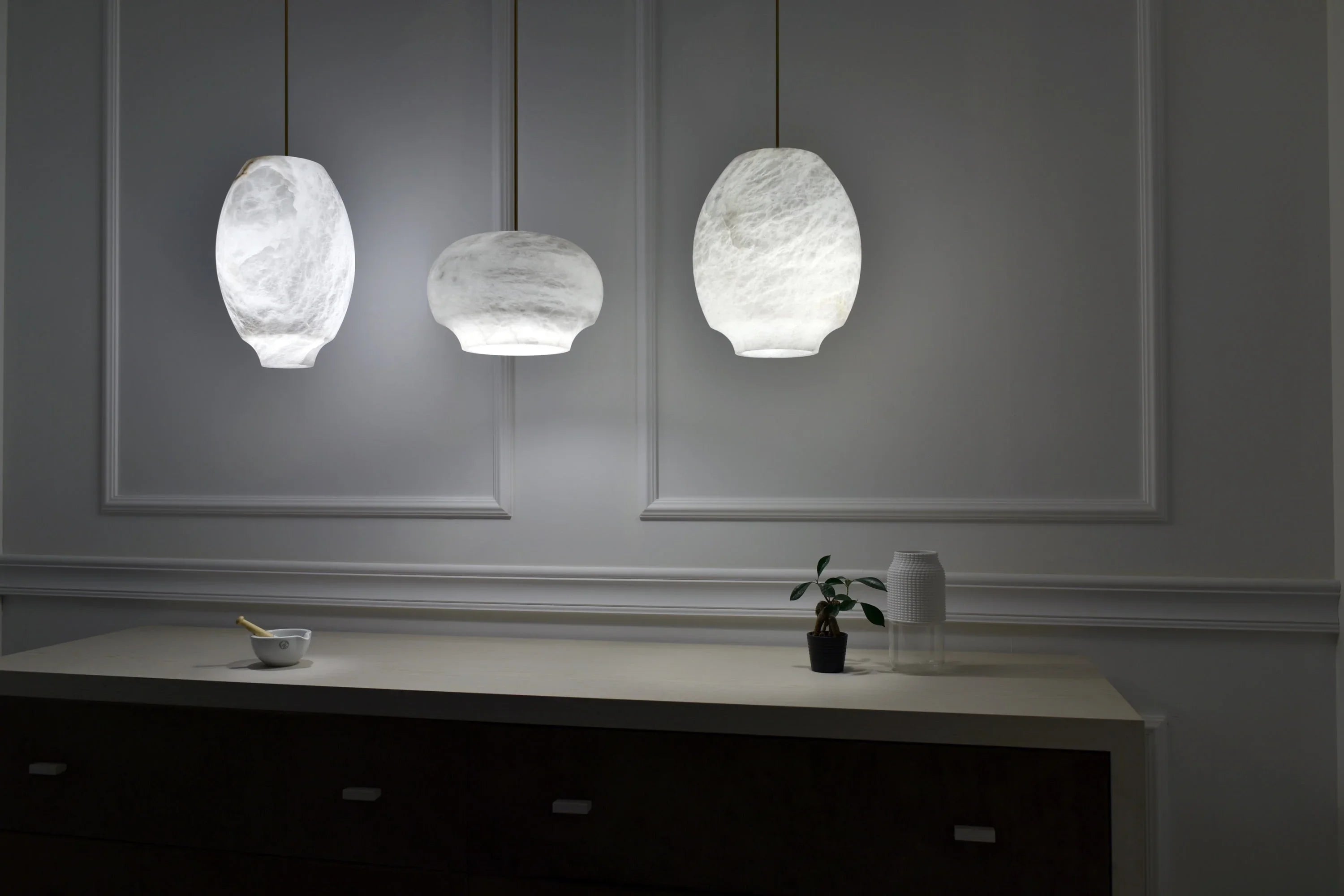 Camille Alabaster Pendant Lamp