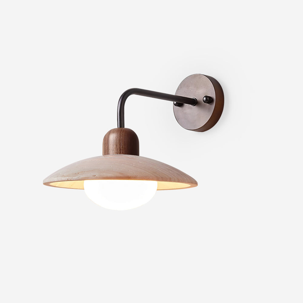 Carolia Travertine Wall Sconce