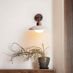 Carolia Travertine Wall Sconce