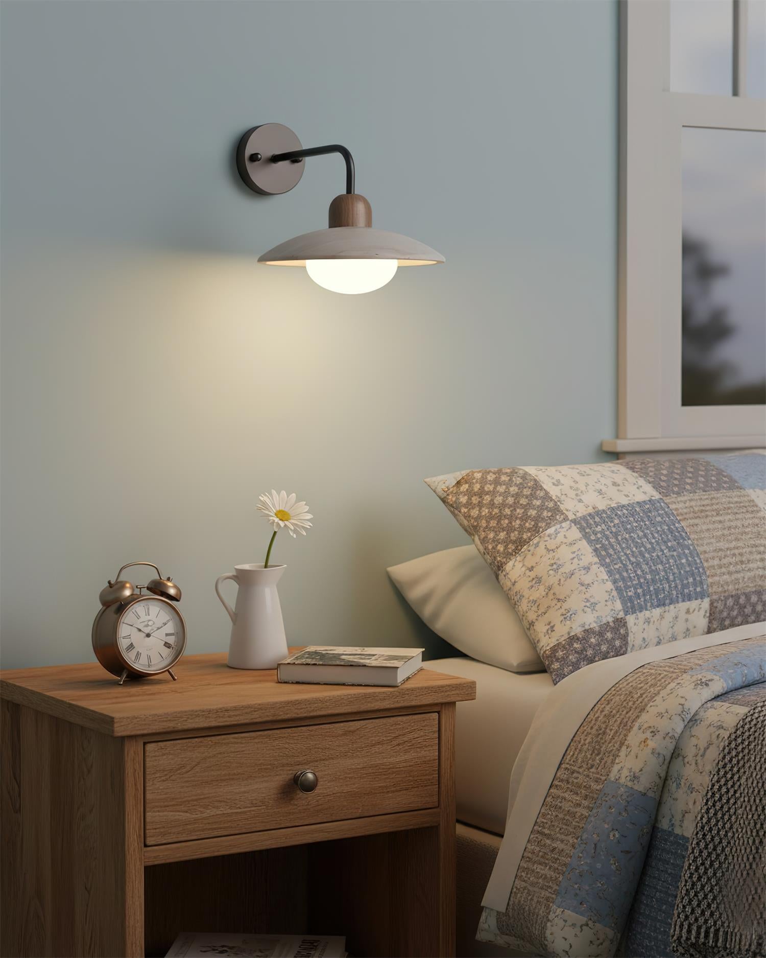 Carolia Travertine Wall Sconce