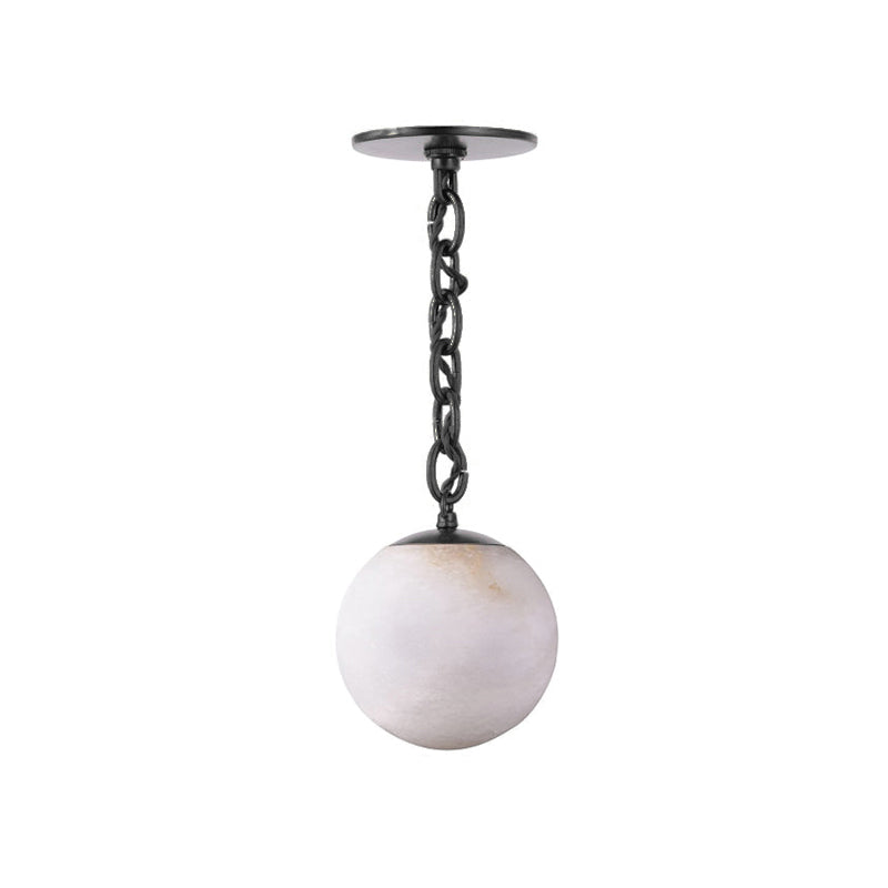 Catenelle Alabaster Swag Pendant Light