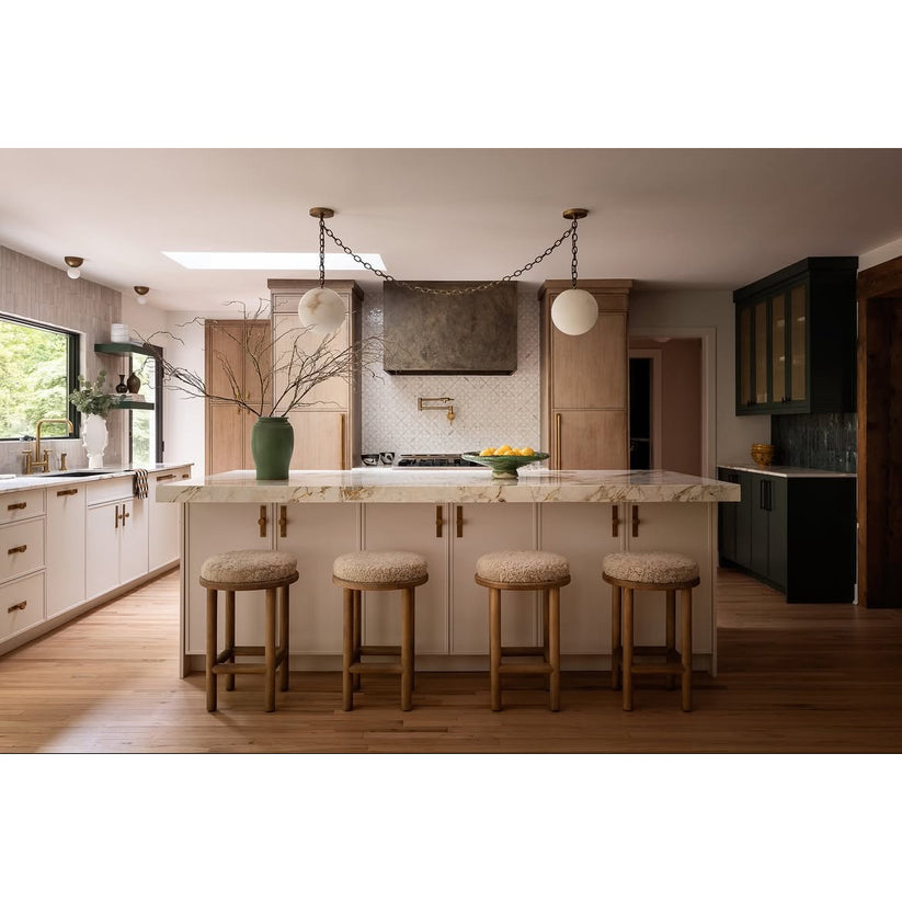Catenelle Alabaster Swag Pendant Light