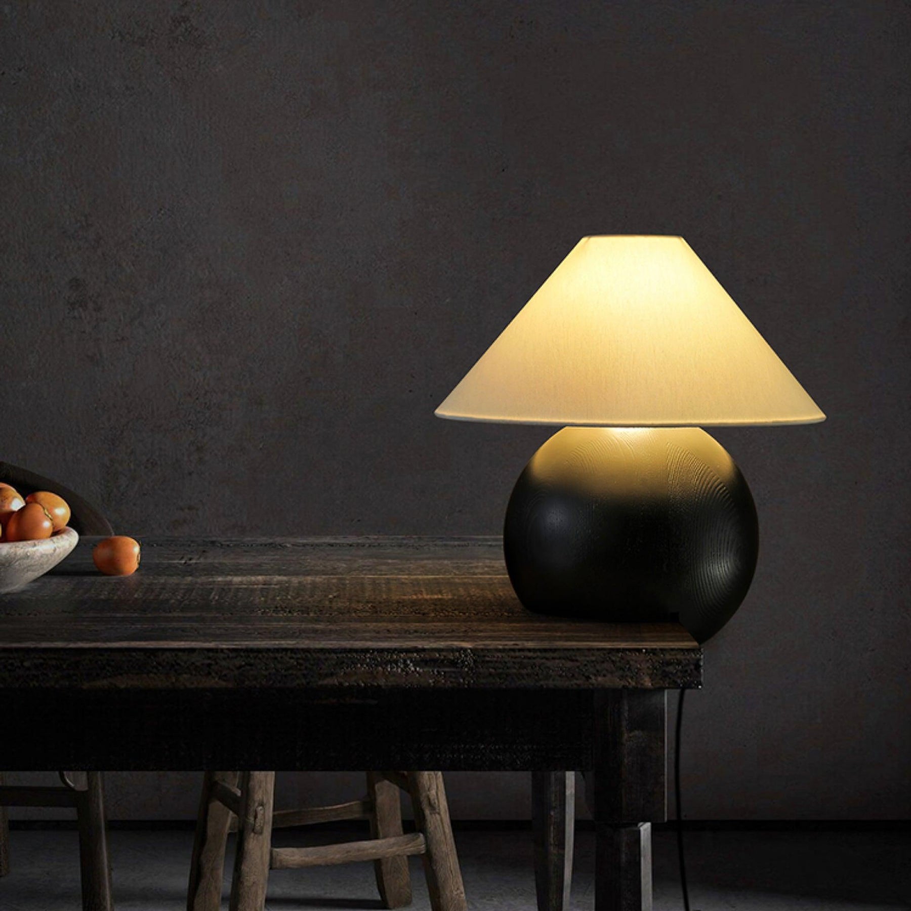 Cavelle Solid Wood Table Lamp