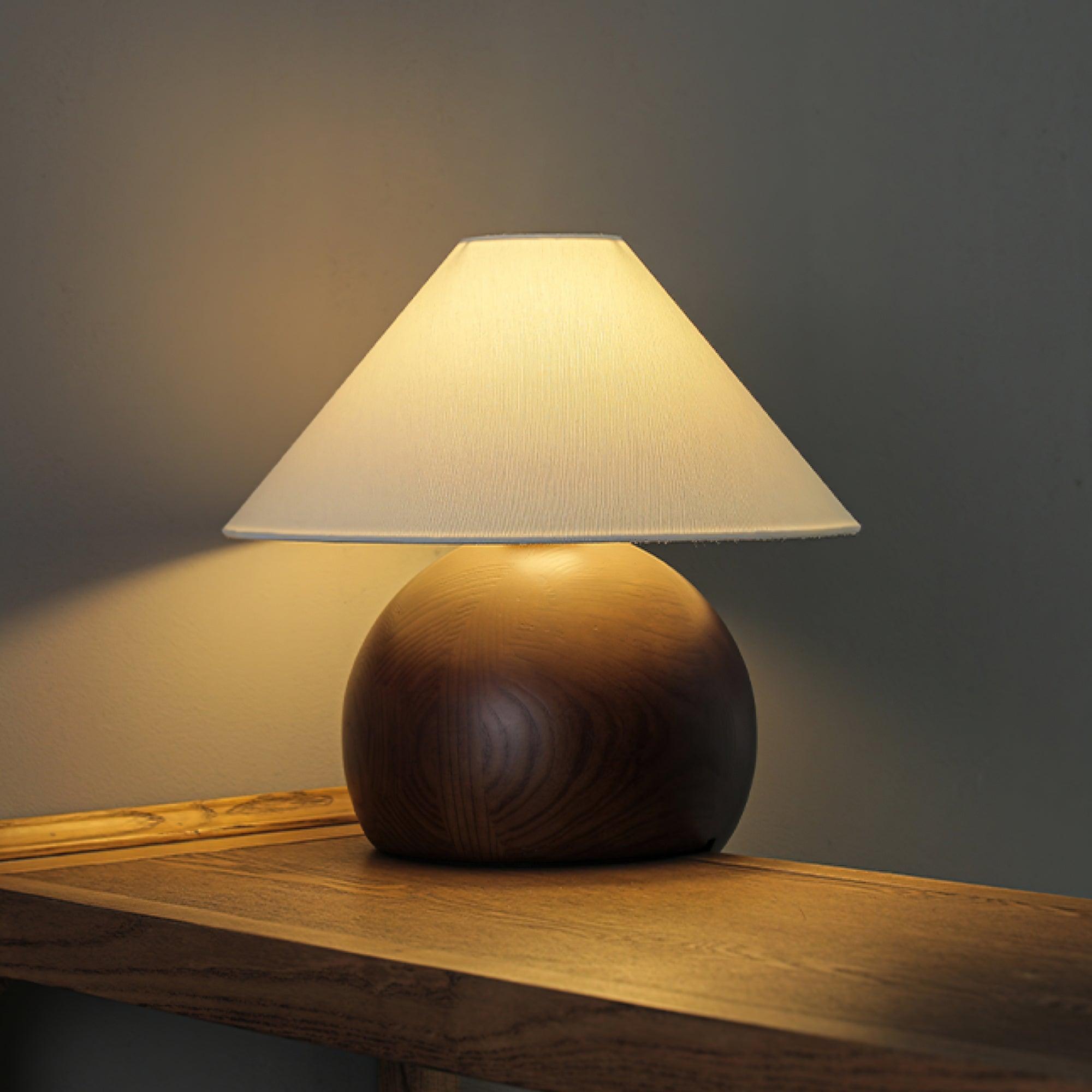 Cavelle Solid Wood Table Lamp
