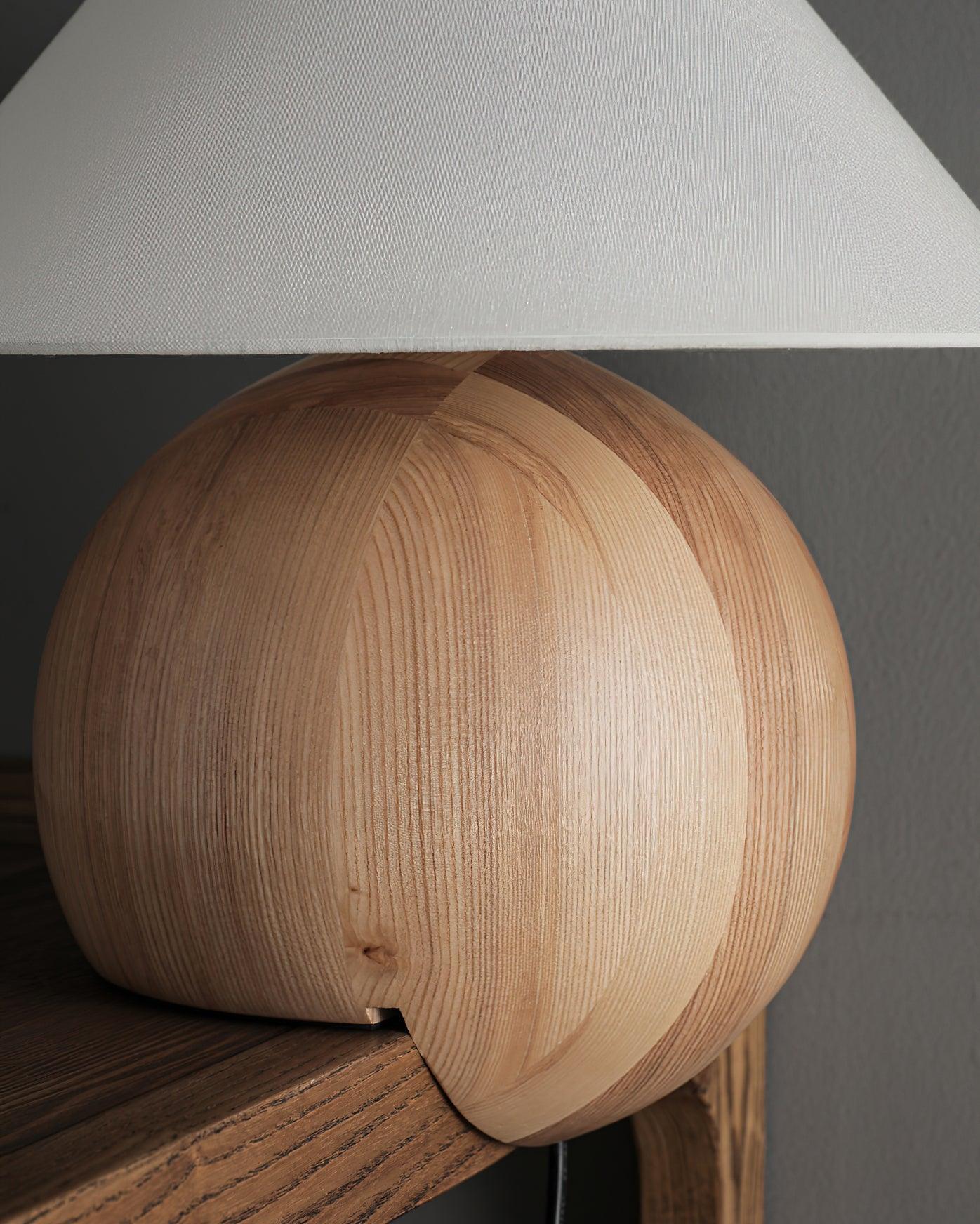 Cavelle Solid Wood Table Lamp