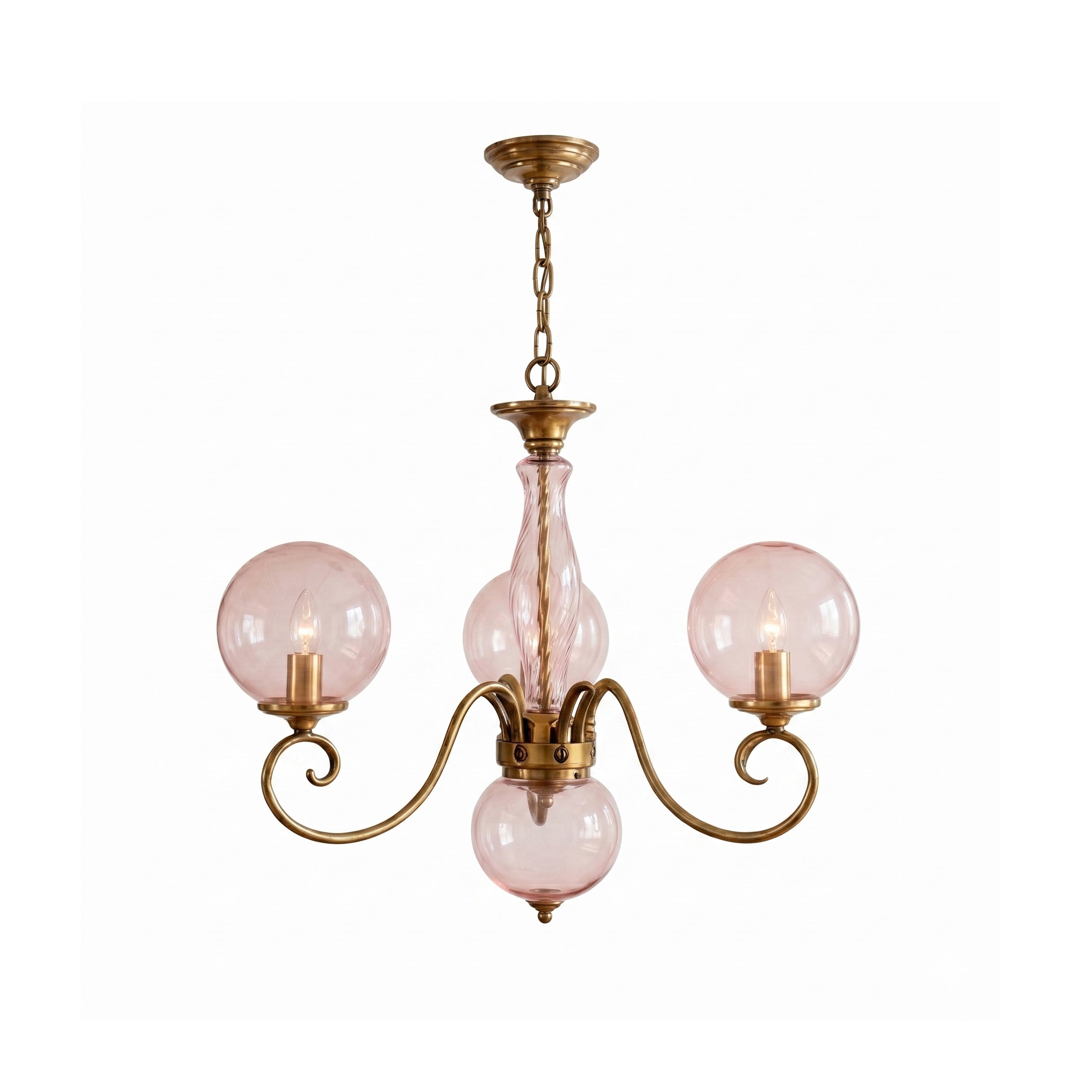 Celestine Glass Globe Chandelier