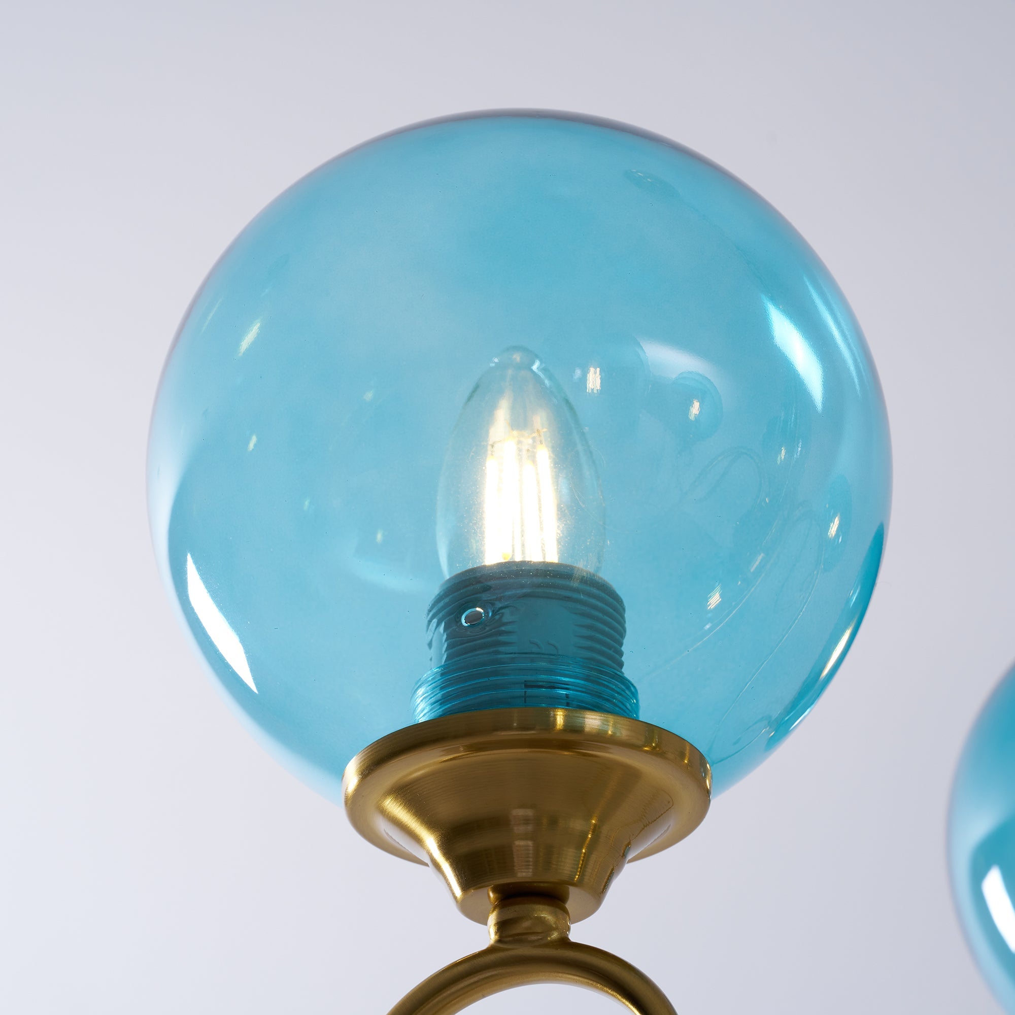 Celestine Glass Globe Chandelier