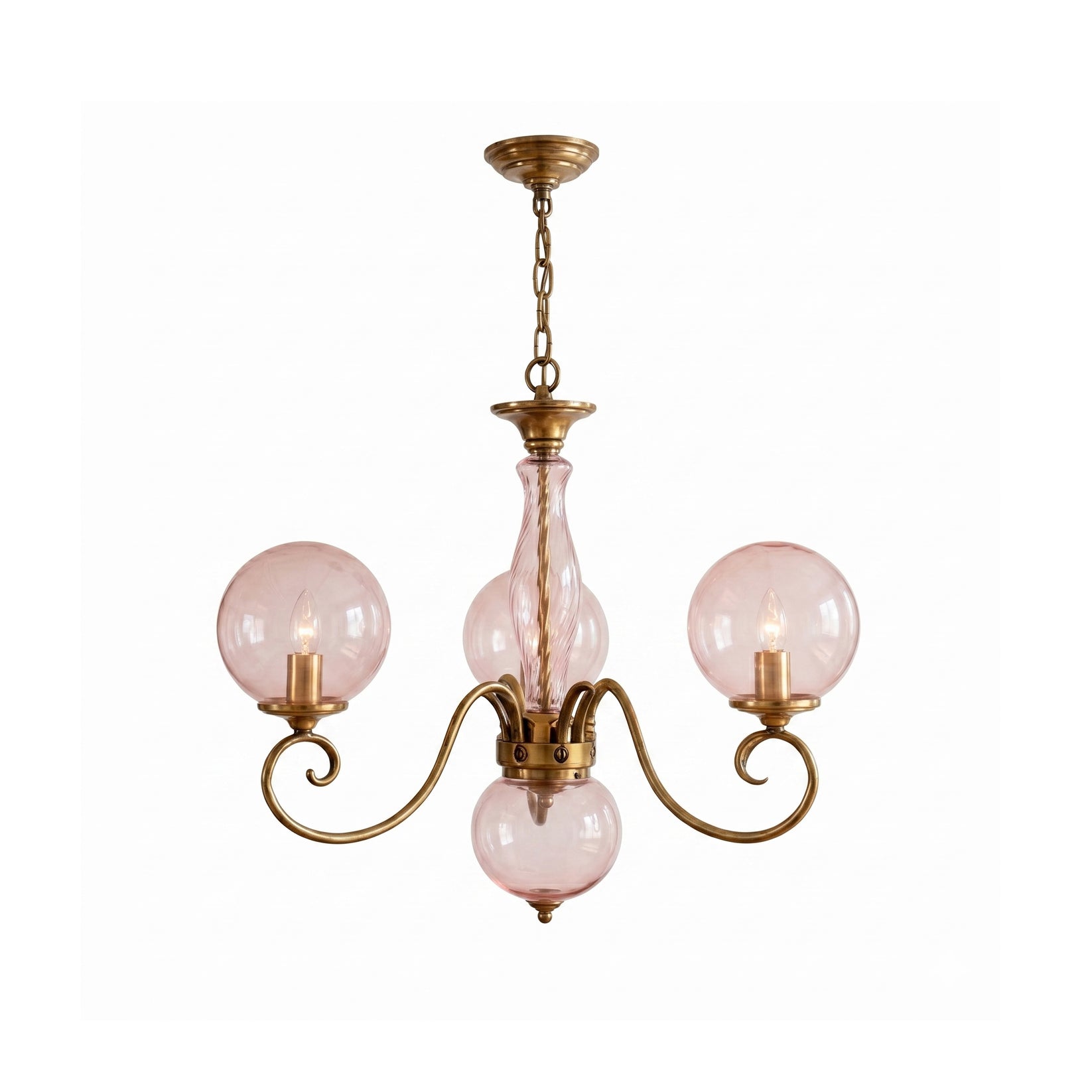 Celestine Glass Globe Chandelier