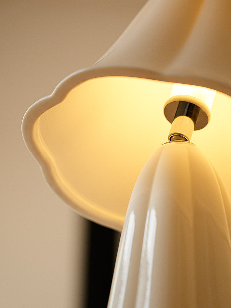 Cerelle Bloom Rechargeable Ceramic Table Lamp