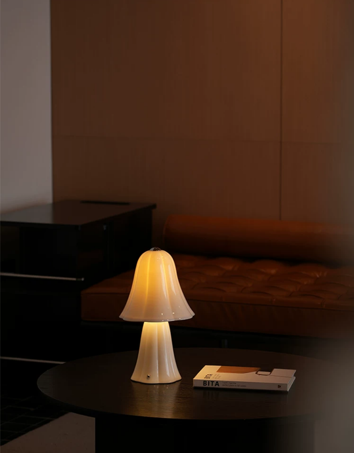 Cerelle Bloom Rechargeable Ceramic Table Lamp